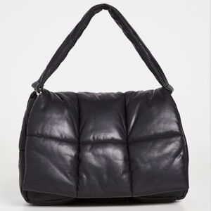 Stand Studio Black Padded Shoulder Bag